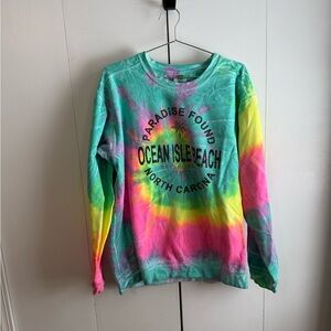 Bright and colorful Ocean Isle sweatshirt